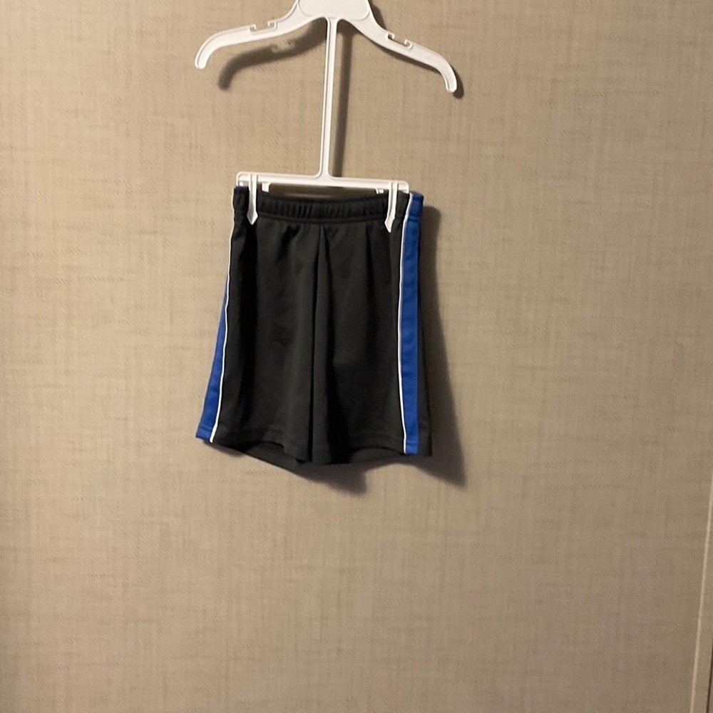 Circo Black Shorts with Blue Stripes